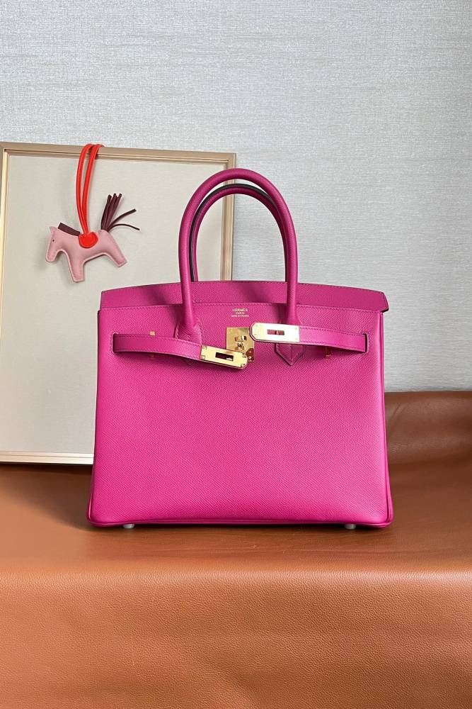 Hermès 𝗯𝗶𝗿𝗸𝗶𝗻 30cm Epsom L3 Full Handmade Mirror Boutique