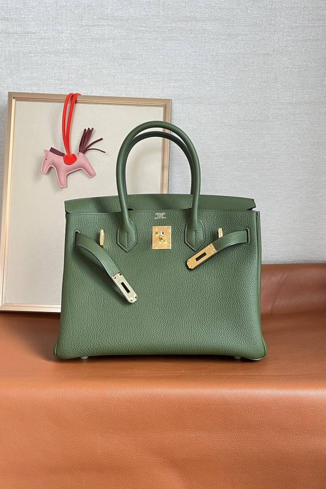 Hermès 𝗯𝗶𝗿𝗸𝗶𝗻 30cm Togo V6 Full Handmade Mirror Boutique