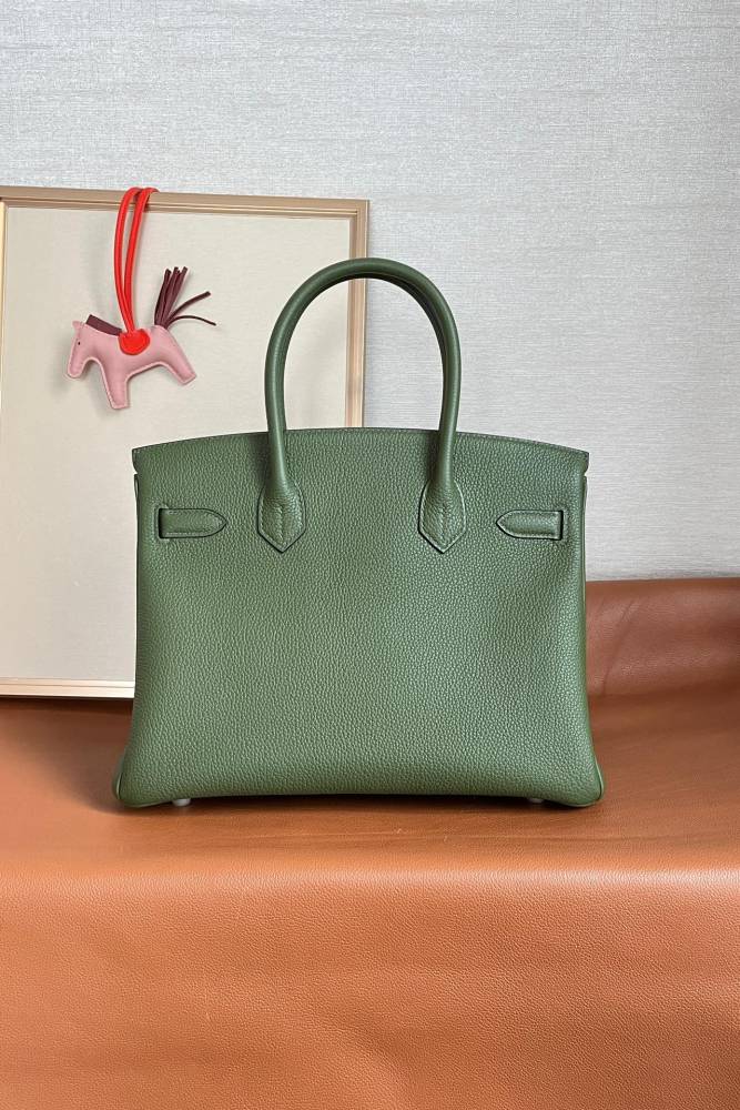 Hermès 𝗯𝗶𝗿𝗸𝗶𝗻 30cm Togo V6 Full Handmade Mirror Boutique