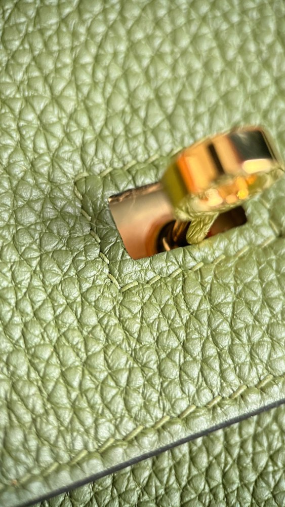 Hermès 𝗯𝗶𝗿𝗸𝗶𝗻 30cm Togo V6 Full Handmade Mirror Boutique