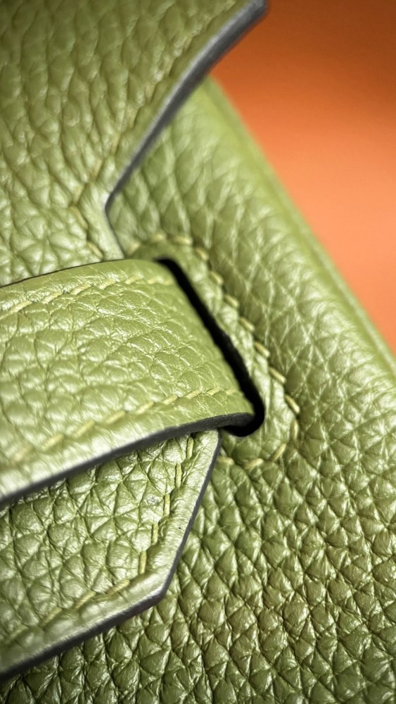 Hermès 𝗯𝗶𝗿𝗸𝗶𝗻 30cm Togo V6 Full Handmade Mirror Boutique