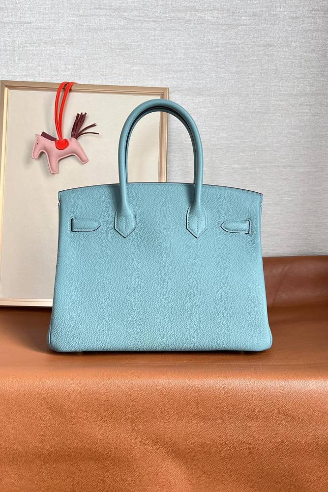 Hermès 𝗯𝗶𝗿𝗸𝗶𝗻 30cm Togo Macarons Full Handmade Mirror Boutique