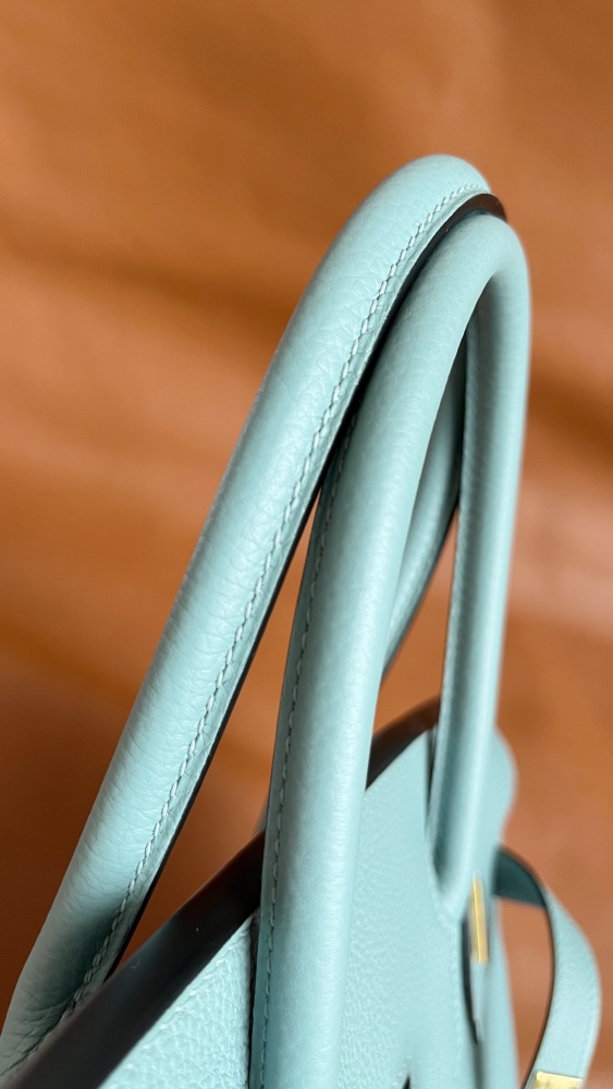 Hermès 𝗯𝗶𝗿𝗸𝗶𝗻 30cm Togo Macarons Full Handmade Mirror Boutique