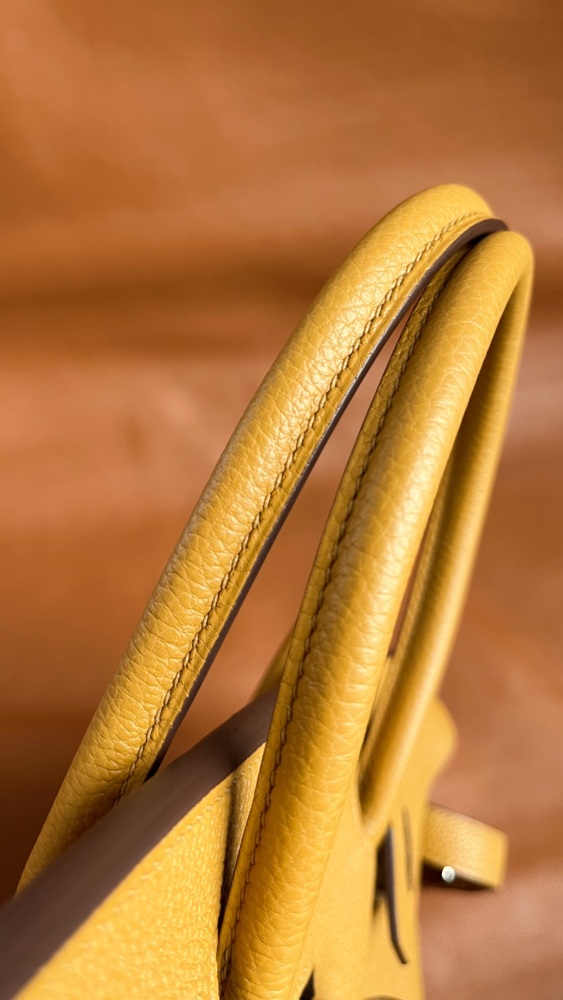 Hermès 𝗯𝗶𝗿𝗸𝗶𝗻 30cm Togo U8 Full Handmade Mirror Boutique