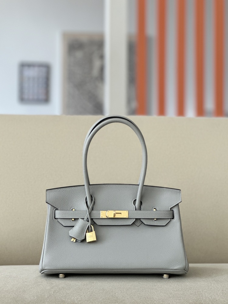 Hermès 𝗯𝗶𝗿𝗸𝗶𝗻 shoulder 29cm Togo leathere Full Handmade Mirror Boutique
