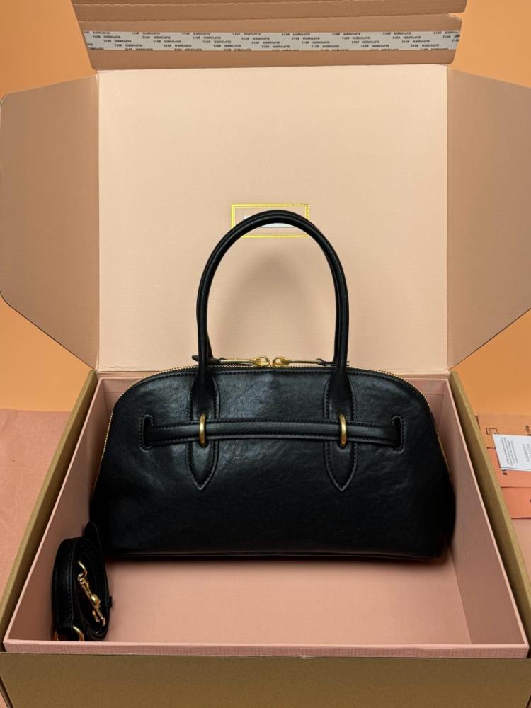 MiuMiu Aventure Nappa handbag 5BB168 Mirror Boutique