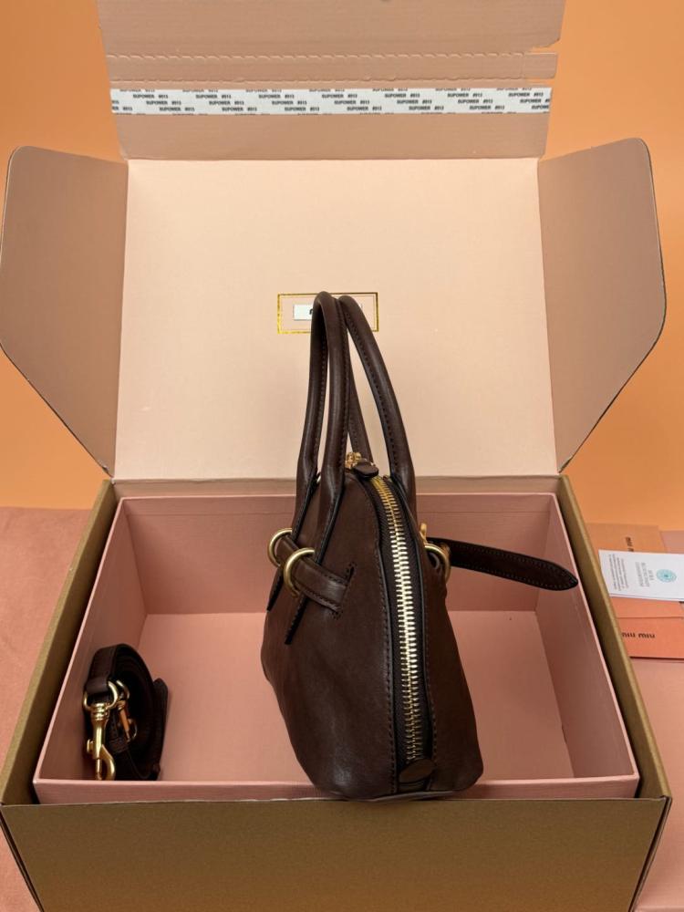 MiuMiu Aventure Nappa handbag PM 5BB169 Mirror Boutique