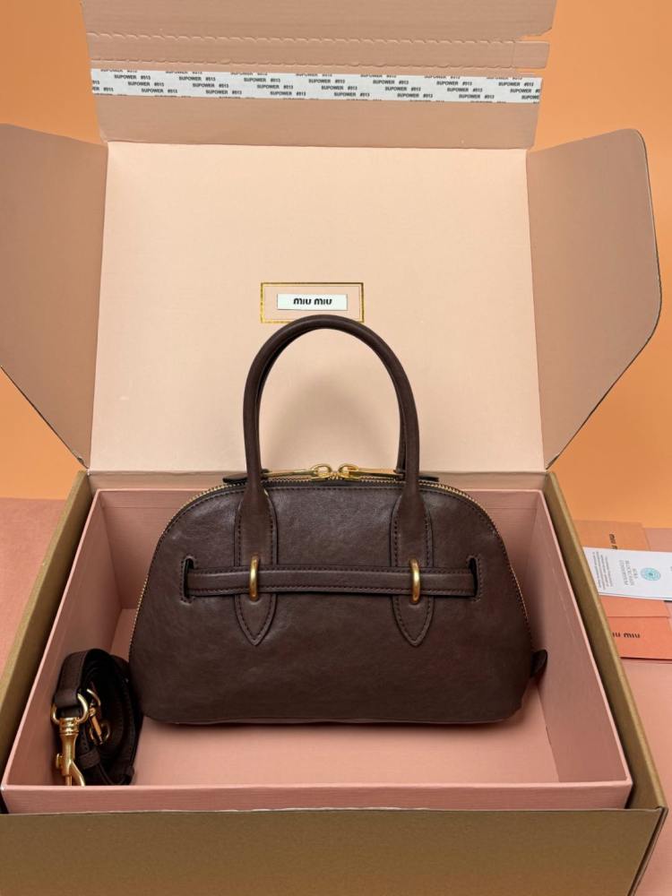 MiuMiu Aventure Nappa handbag PM 5BB169 Mirror Boutique