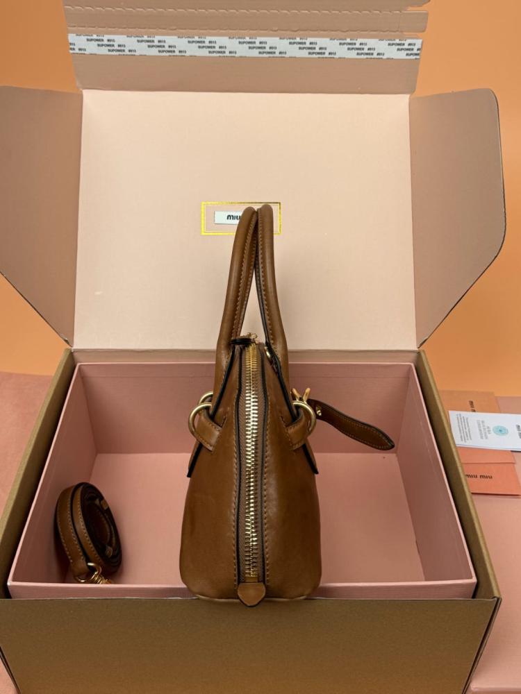 MiuMiu Aventure Nappa handbag PM 5BB169 Mirror Boutique