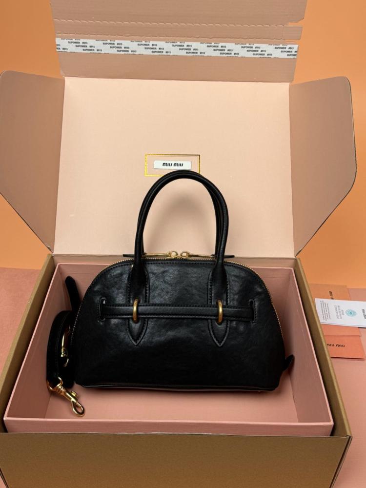 MiuMiu Aventure Nappa handbag PM 5BB169 Mirror Boutique