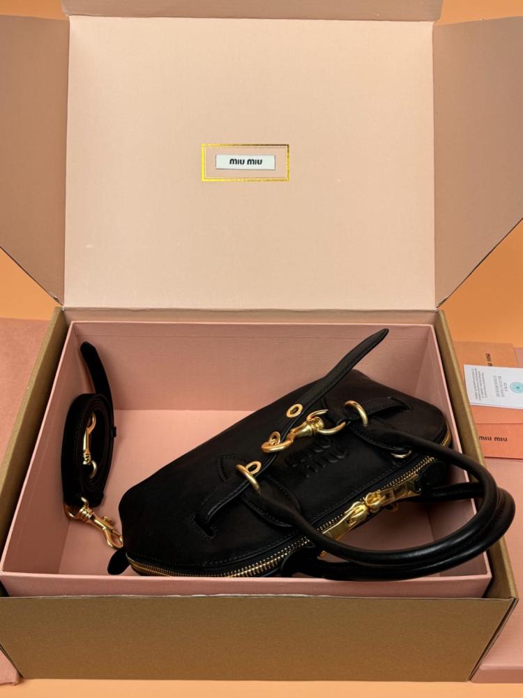 MiuMiu Aventure Nappa handbag PM 5BB169 Mirror Boutique