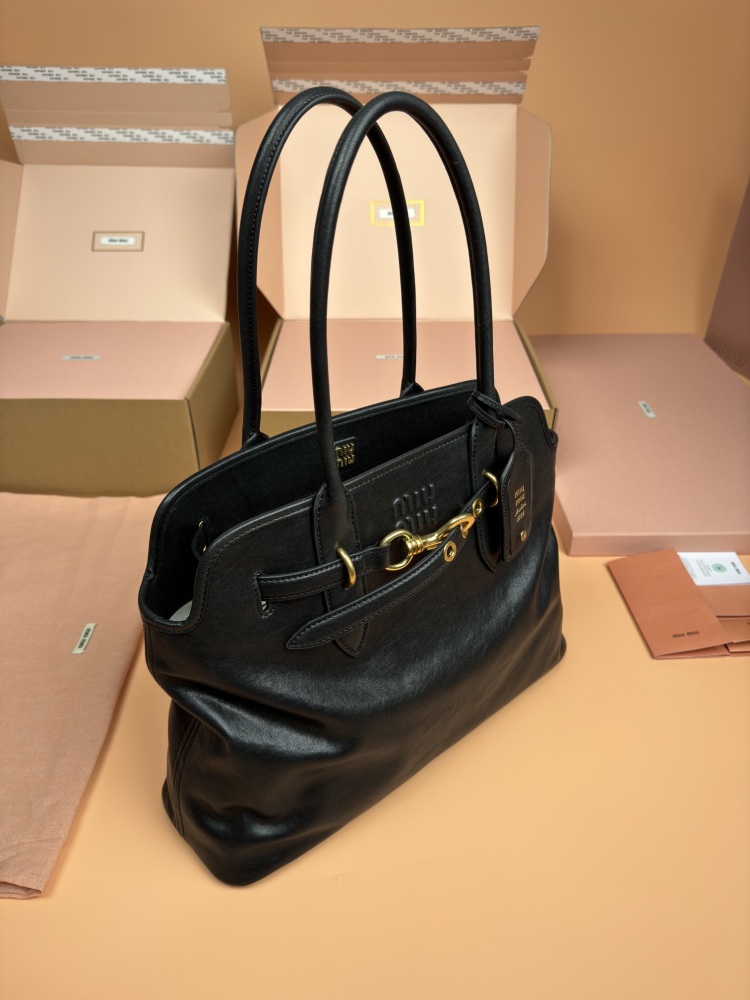 MiuMiu Adventure Nappa handbag 5BG291 Mirror Boutique