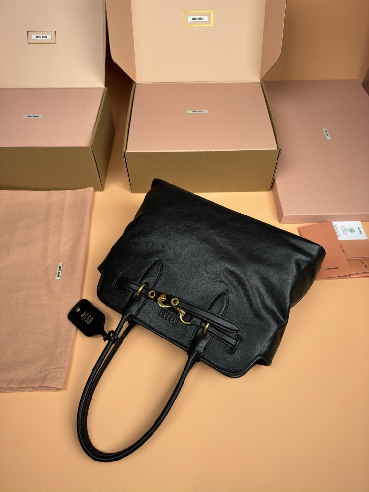 MiuMiu Adventure Nappa handbag 5BG291 Mirror Boutique