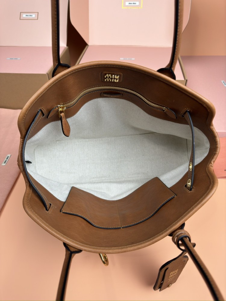 MiuMiu Adventure Nappa handbag 5BG291 Mirror Boutique