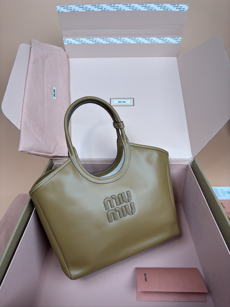MiuMiu IVY tote GM  5BG286Mirror Boutique