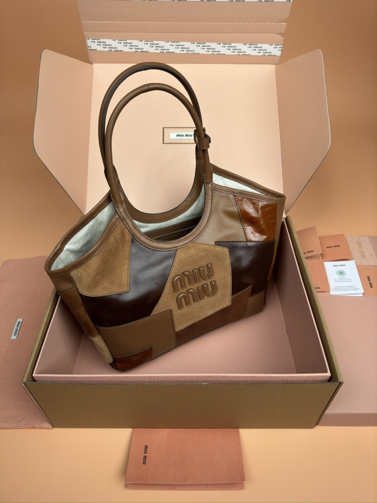 MiuMiu IVY tote GM  5BG286Mirror Boutique