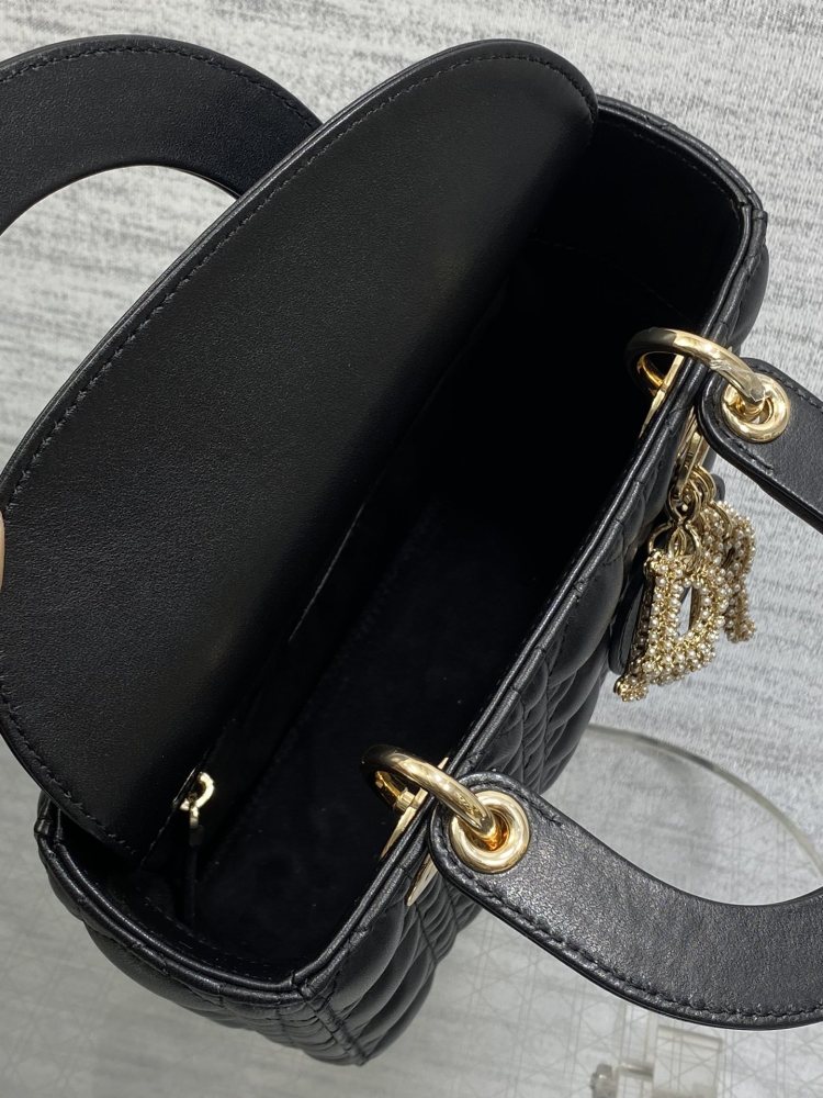 Dior Mini lady Limited edition pearl buckle 20cm Mirror Boutique