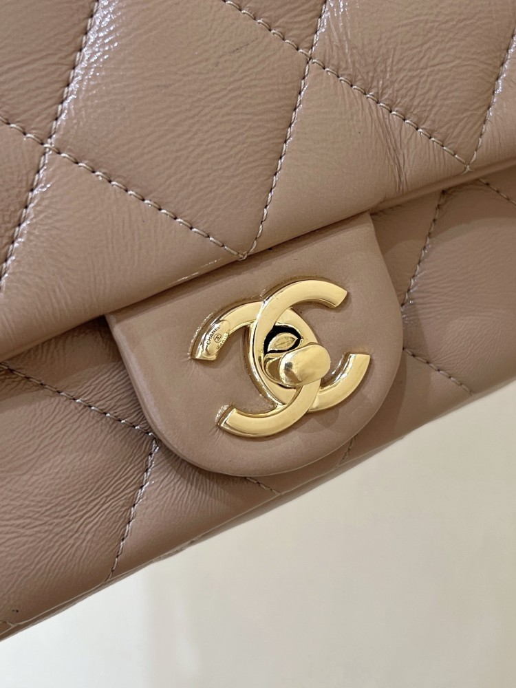 Chanel 24B Mini Flap with Top Handle AS5032 Genuine level（99%）