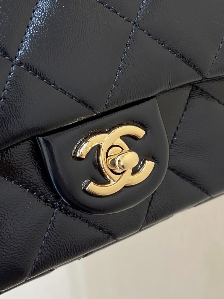Chanel 24B Mini Flap with Top Handle AS5032 Genuine level（99%）