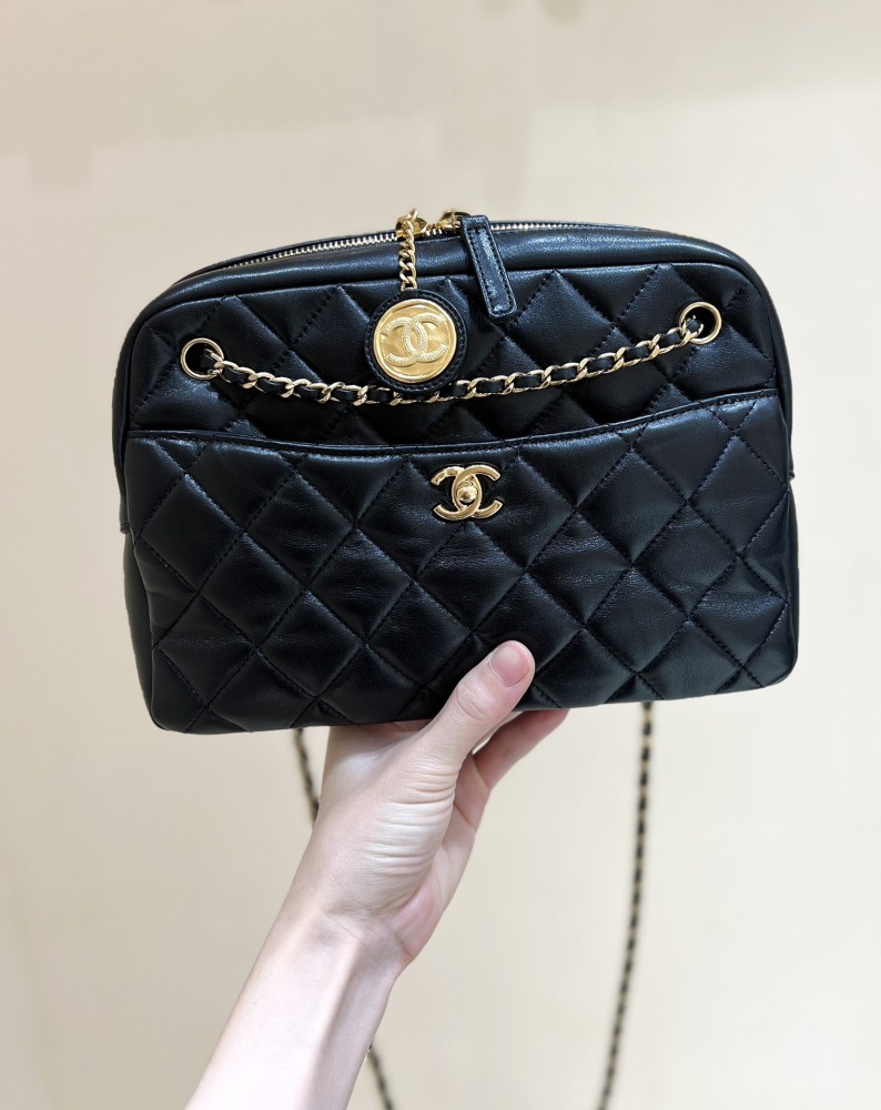 Chanel  24K camera bag  AS5187 Genuine level（99%）