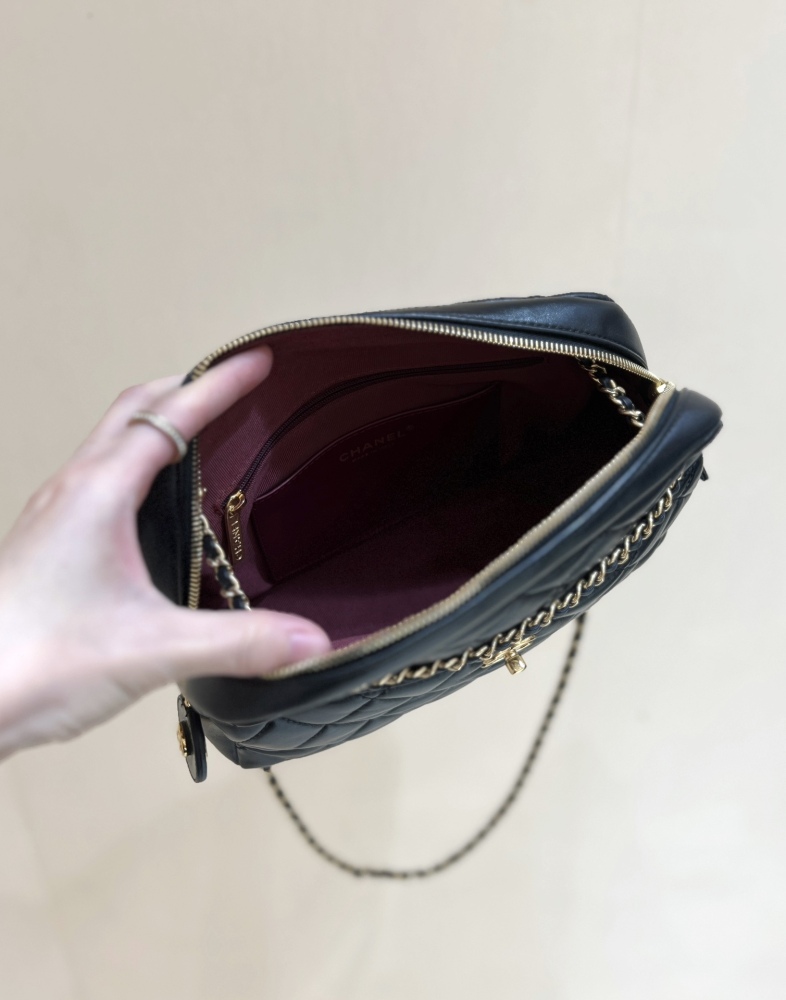 Chanel  24K camera bag  AS5187 Genuine level（99%）