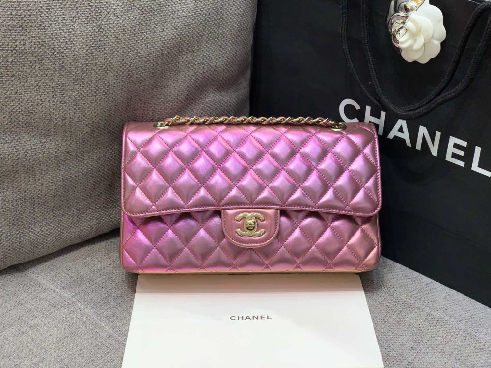Chanel Iridescent lambskin CF 25cm Mirror Boutique