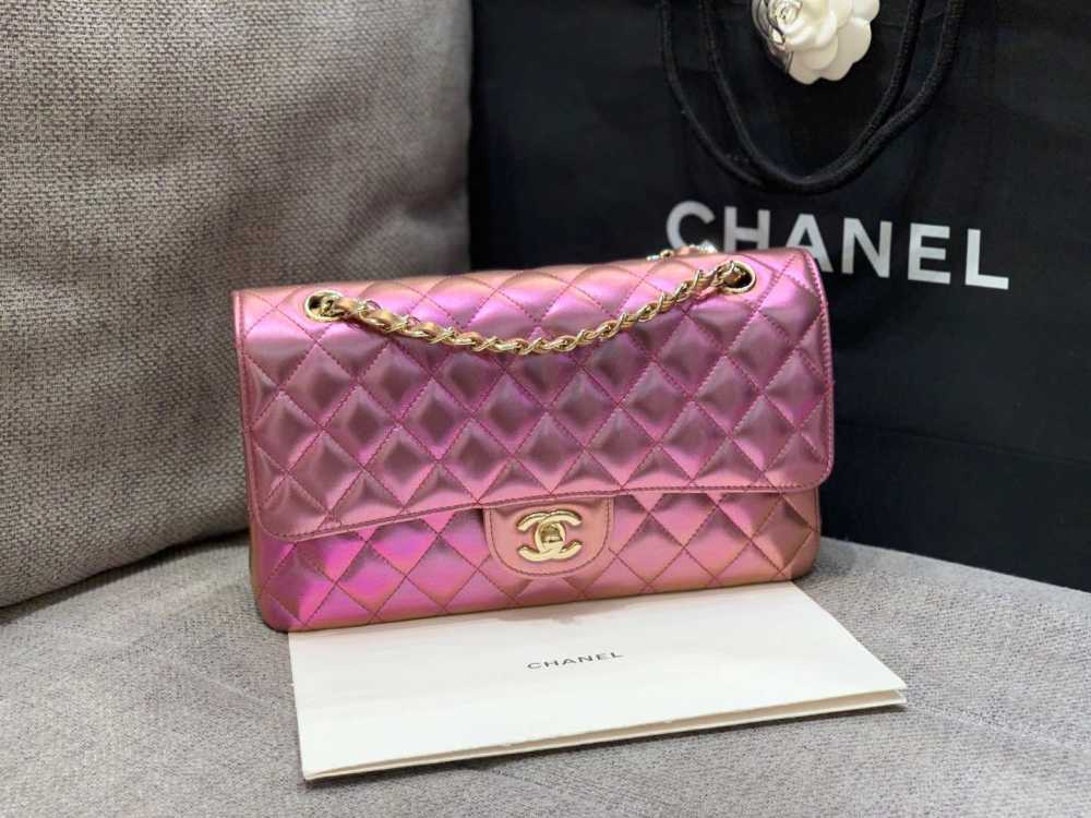 Chanel Iridescent lambskin CF 25cm Mirror Boutique