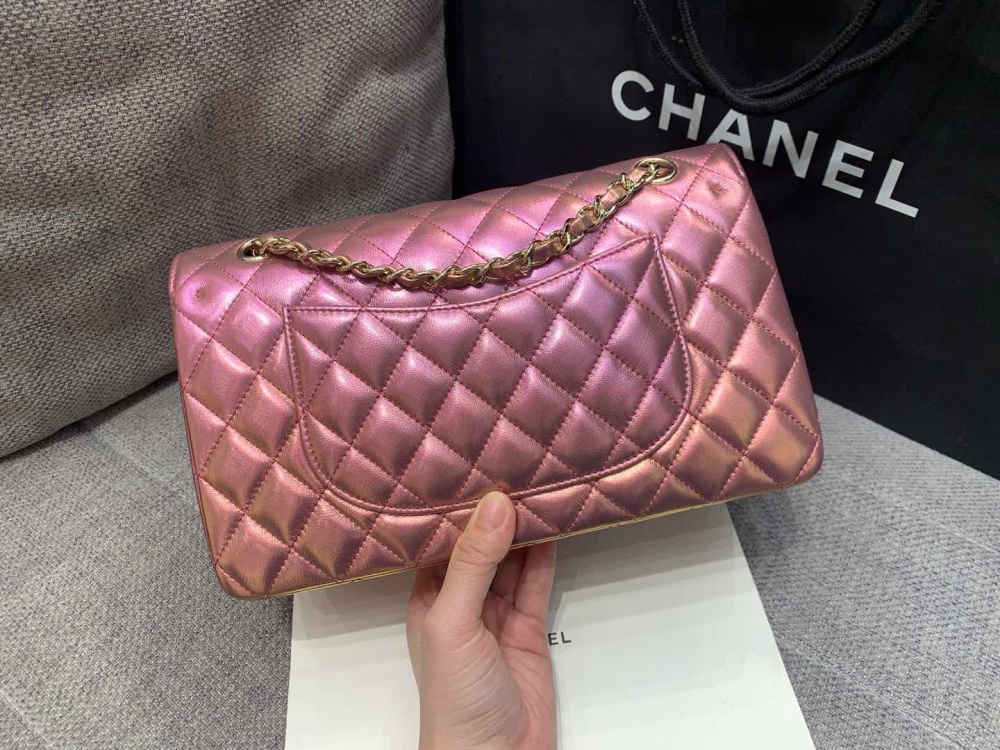 Chanel Iridescent lambskin CF 25cm Mirror Boutique