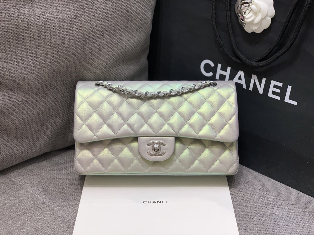 Chanel Iridescent lambskin CF 25cm Mirror Boutique