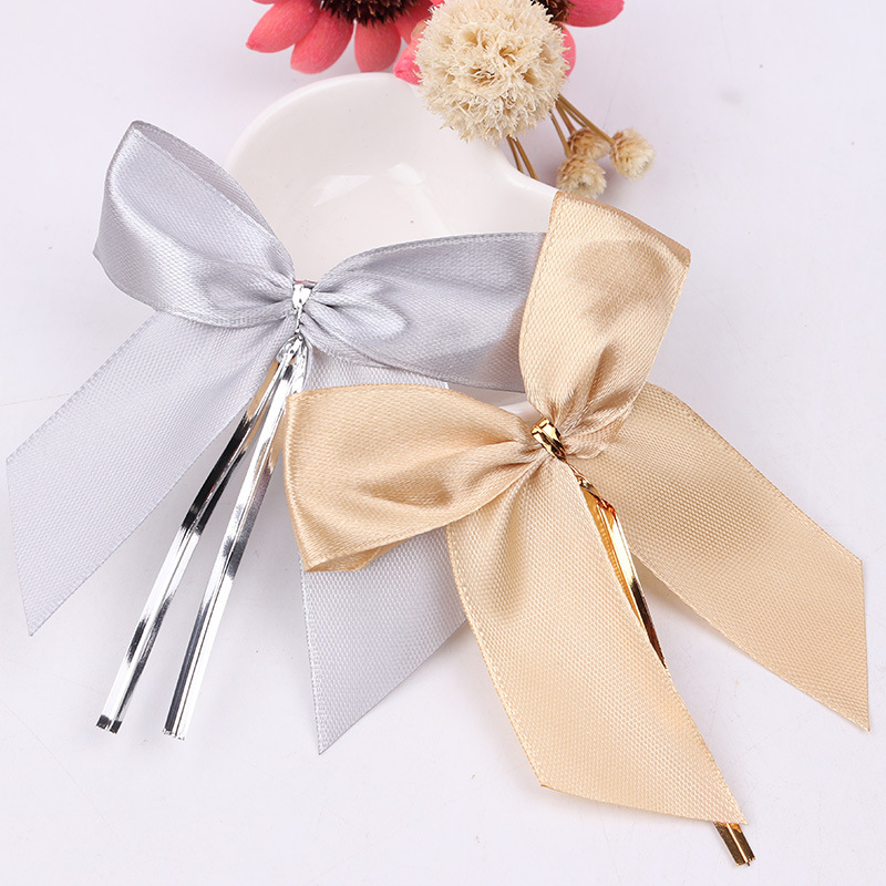 Hand knot handmade DIY ribbon high-quality gift ribbon little bow tie ribbon hand - tied gift packaging