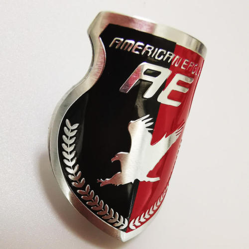 Adesivo 3D personalizzato con logo in rilievo su metallo, etichetta di marca per profumi, adesivi progettati per adesivi personalizzati