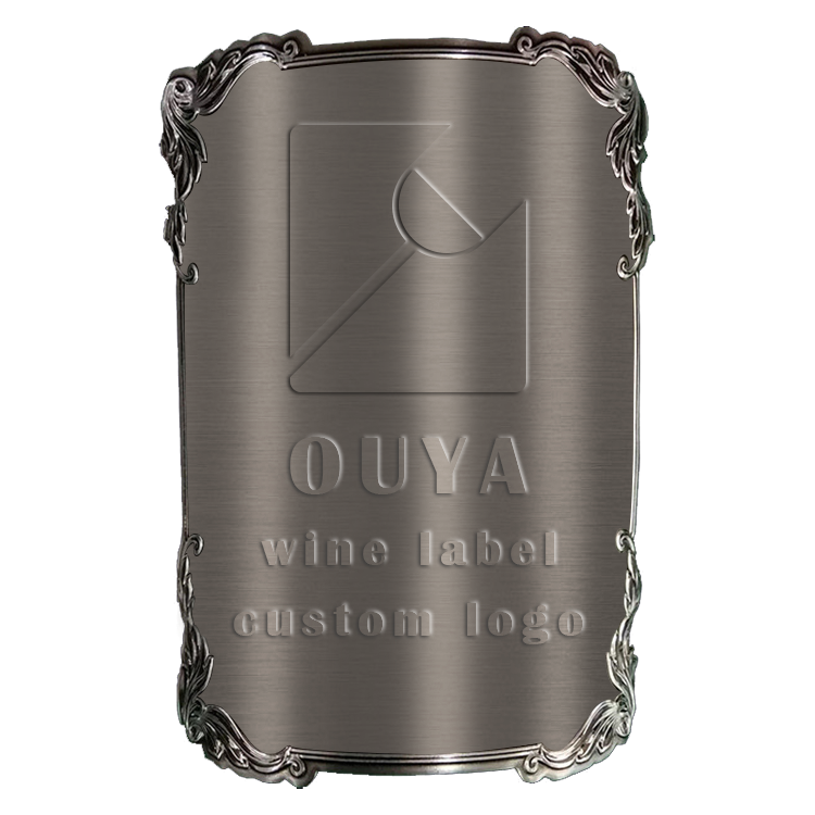 Nouvelles étiquettes de bouteilles de vin en métal - Accessoires pour bouteilles de vin et étiquettes de bouteilles de vin