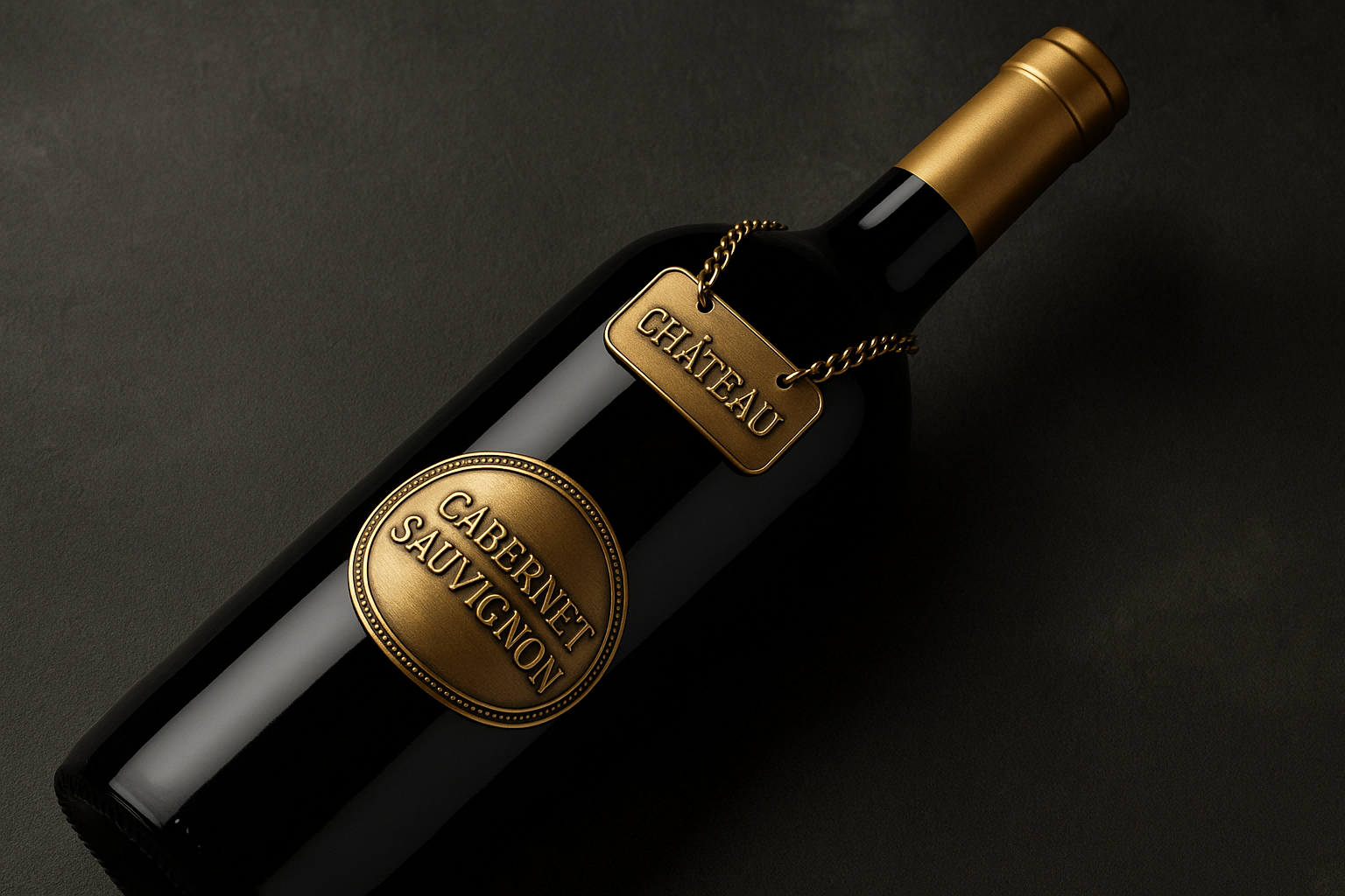 Creare etichette per bottiglie di vino che raccontano una storia | Accessori di lusso in metallo di ButtonArea