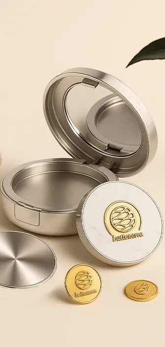 Metal Decor for Makeup Compacts