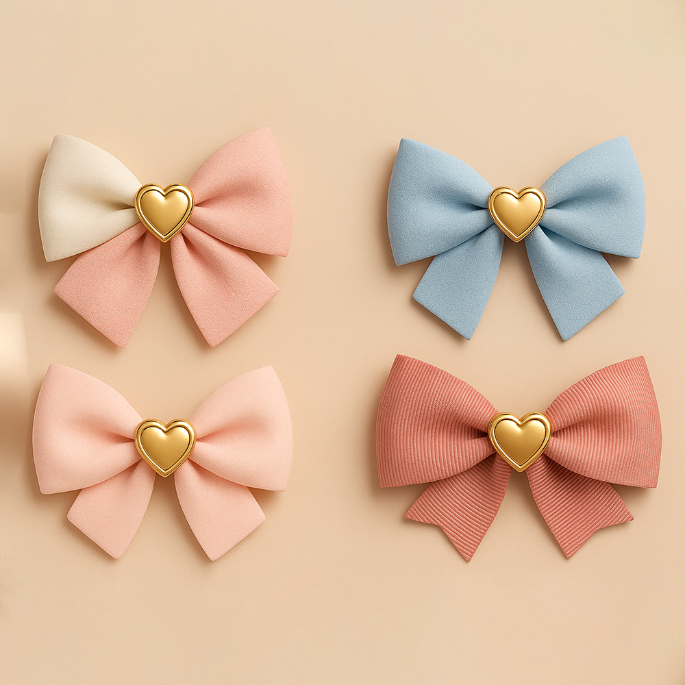 Custom Luxury Bow Accessories for Perfume Bottles, Gift Boxes, and Fashion Packaging