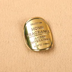 Custom Metal Labels for Perfume & Home Fragrance | Electroformed Luxury Tags