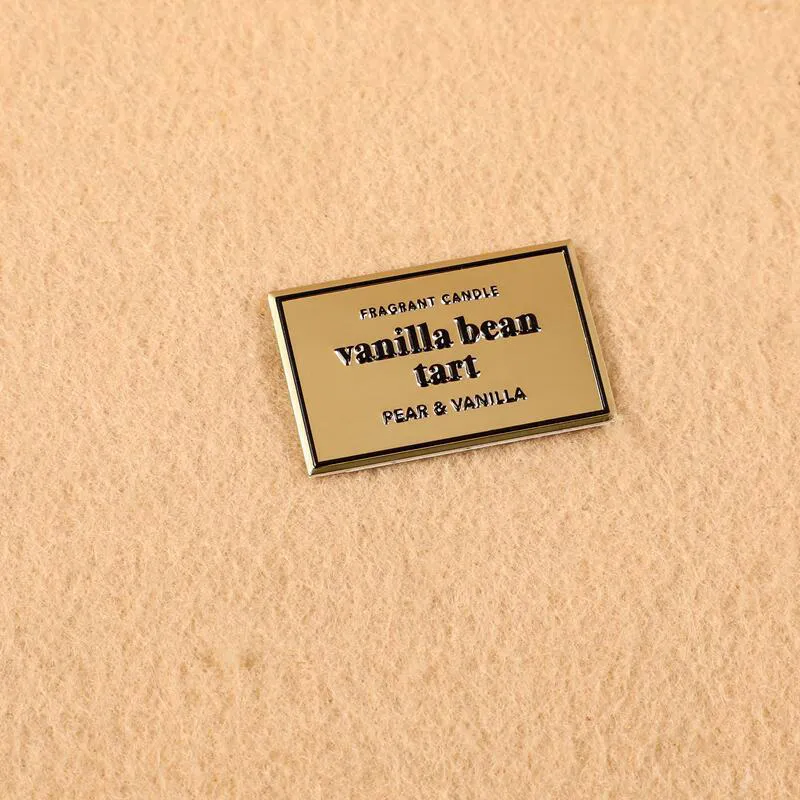 Custom Metal Labels for Perfume & Home Fragrance | Electroformed Luxury Tags