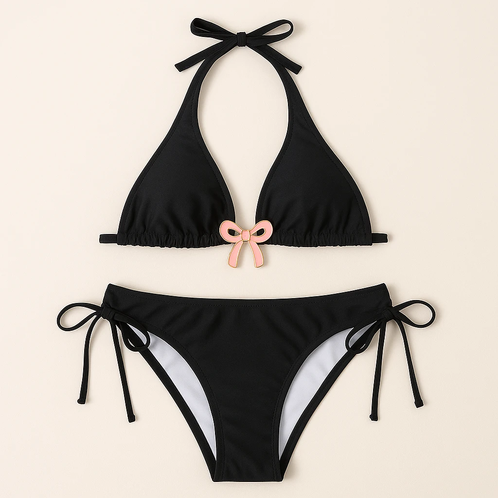 Custom Metal Bow Charms – Luxury Decorative Accessories for Bags, Clothing, Swimwear & Packaging