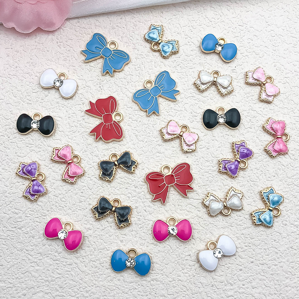 Custom Metal Bow Charms – Luxury Decorative Accessories for Bags, Clothing, Swimwear & Packaging