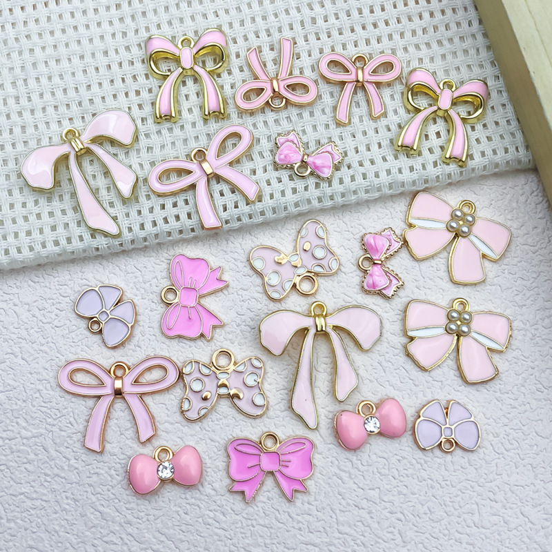 Custom Metal Bow Charms – Luxury Decorative Accessories for Bags, Clothing, Swimwear & Packaging