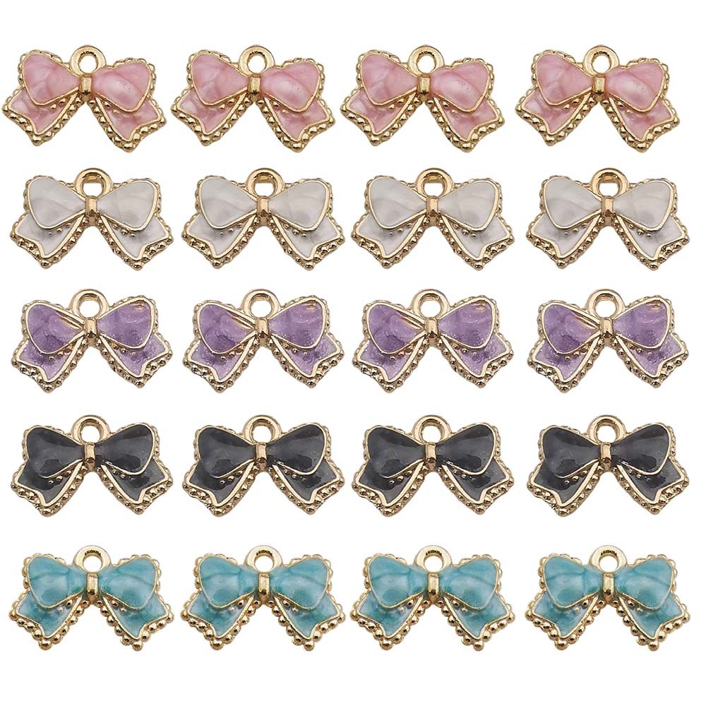 Custom Metal Bow Charms – Luxury Decorative Accessories for Bags, Clothing, Swimwear & Packaging