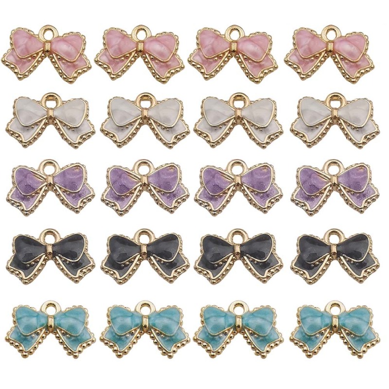 Custom Metal Bow Charms – Luxury Decorative Accessories for Bags, Clothing, Swimwear & Packaging