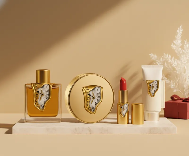 Accessoires de beauté | Accessoires métalliques personnalisés pour emballages cosmétiques