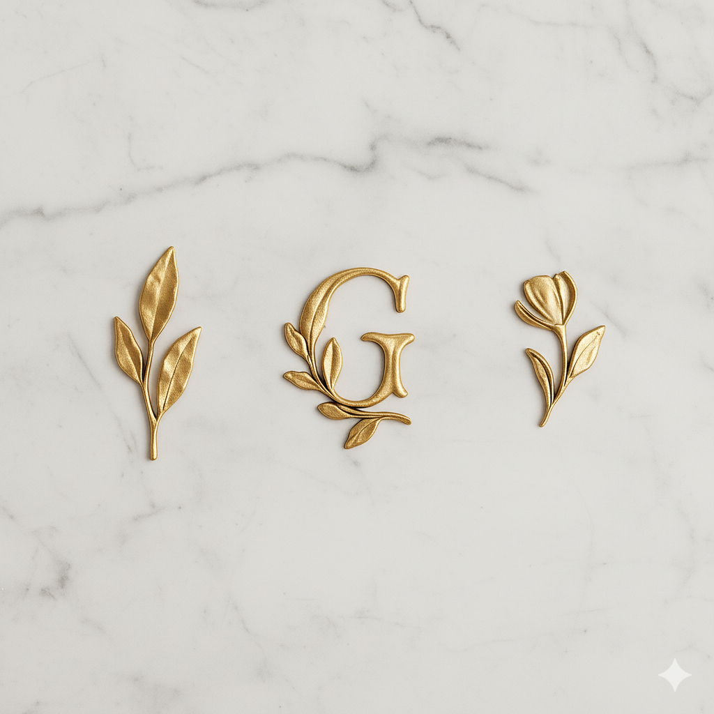 Accessoires de beauté | Accessoires métalliques personnalisés pour emballages cosmétiques