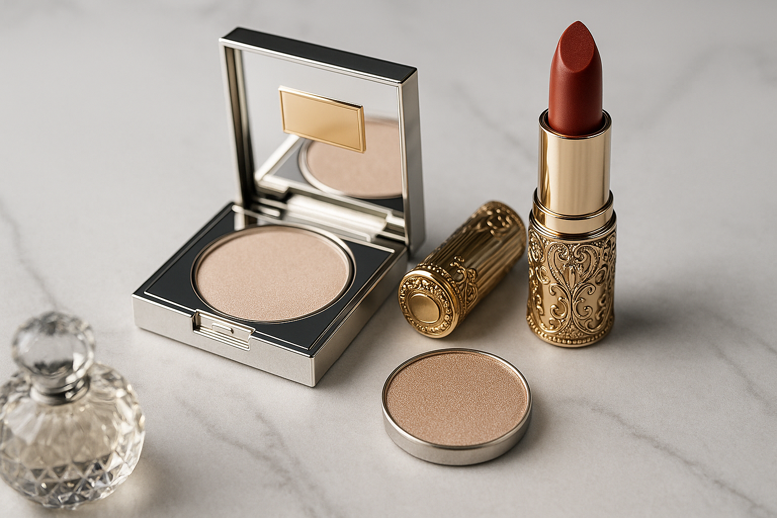 Accessoires de beauté | Accessoires métalliques personnalisés pour emballages cosmétiques