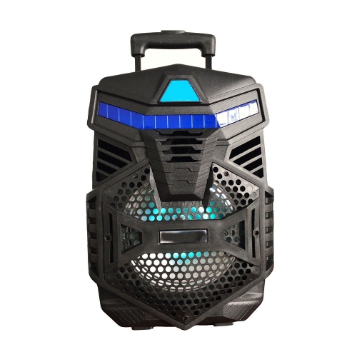 8 Inch Plastic Speaker With Trolley And Wheels