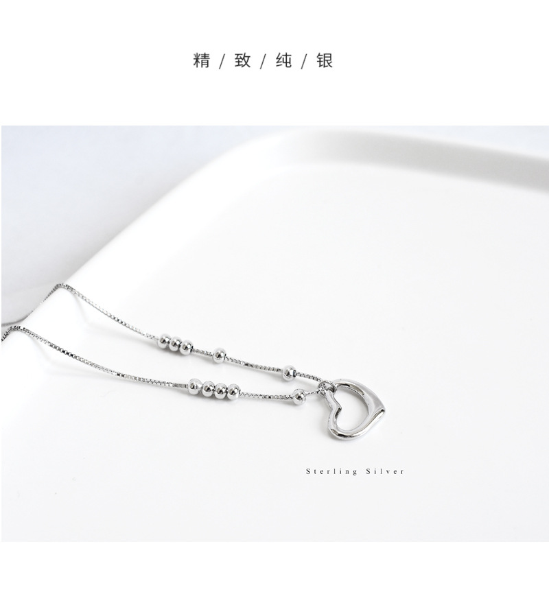 925 pure silver factory original design love anklet national ethos female general anklet jewelry