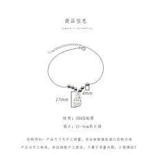 925 sterling silver factory original design lucky dragon national ethos quality female general anklet jewelry