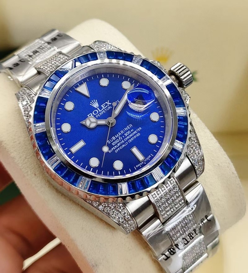 Rolex Watch AAA Quality 2813 Movement With Diamond 904L Steel 40mm Submariner