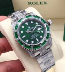 Rolex Watch AAA Quality 2813 Movement With Diamond 904L Steel 40mm Submariner